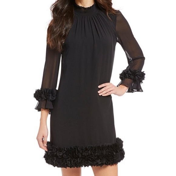 Alex Marie Dresses & Skirts - Alex Marie Evening Chiffon Amelia Dress Black 2